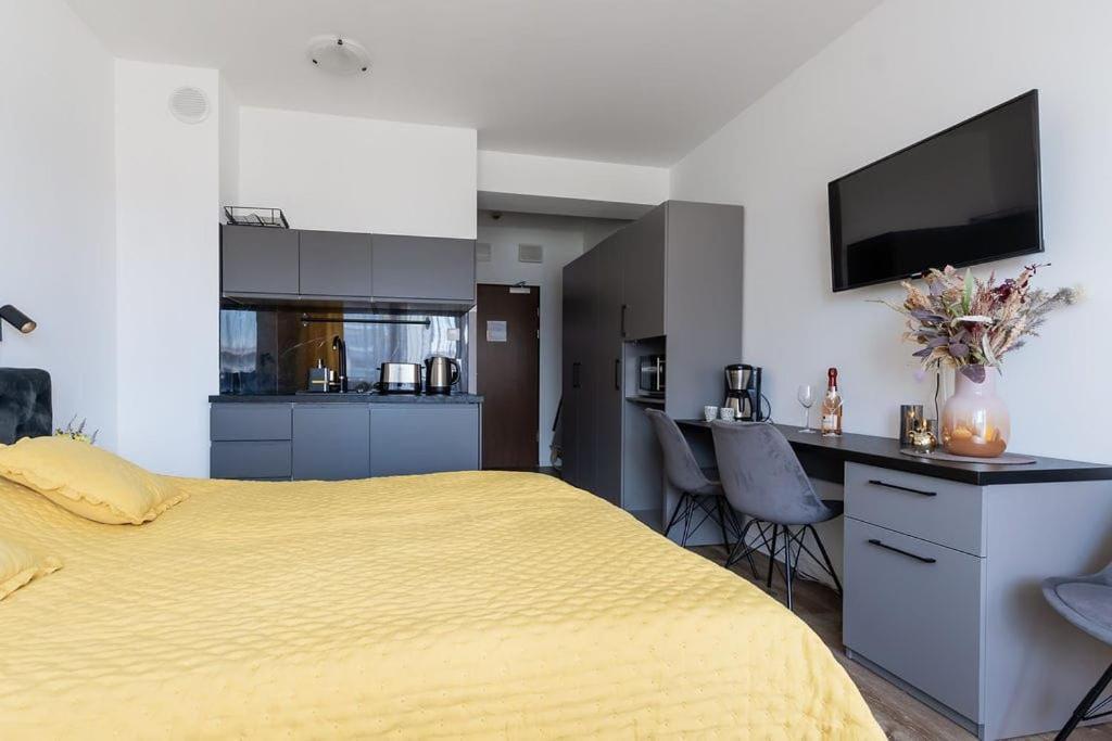 Apartament Ania Z Widokiem Na Morze W Hotelu Arka Kołobrzeg Extérieur photo